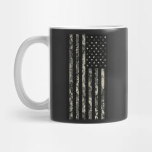 US Flag Down - Urban Black Mug